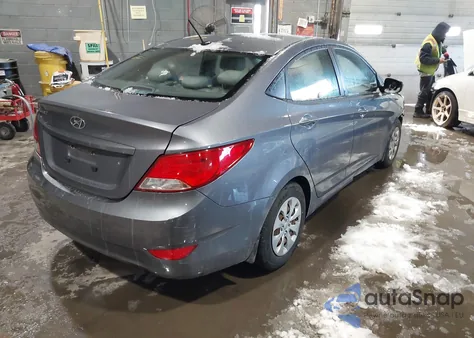 2016 Hyundai Accent Se from USA, damaged, VIN KMHCT4AE2GU139826